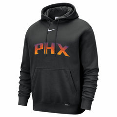 Phoenix Suns 2025/26 City Edition Essential Logo Remix Hoodie Black