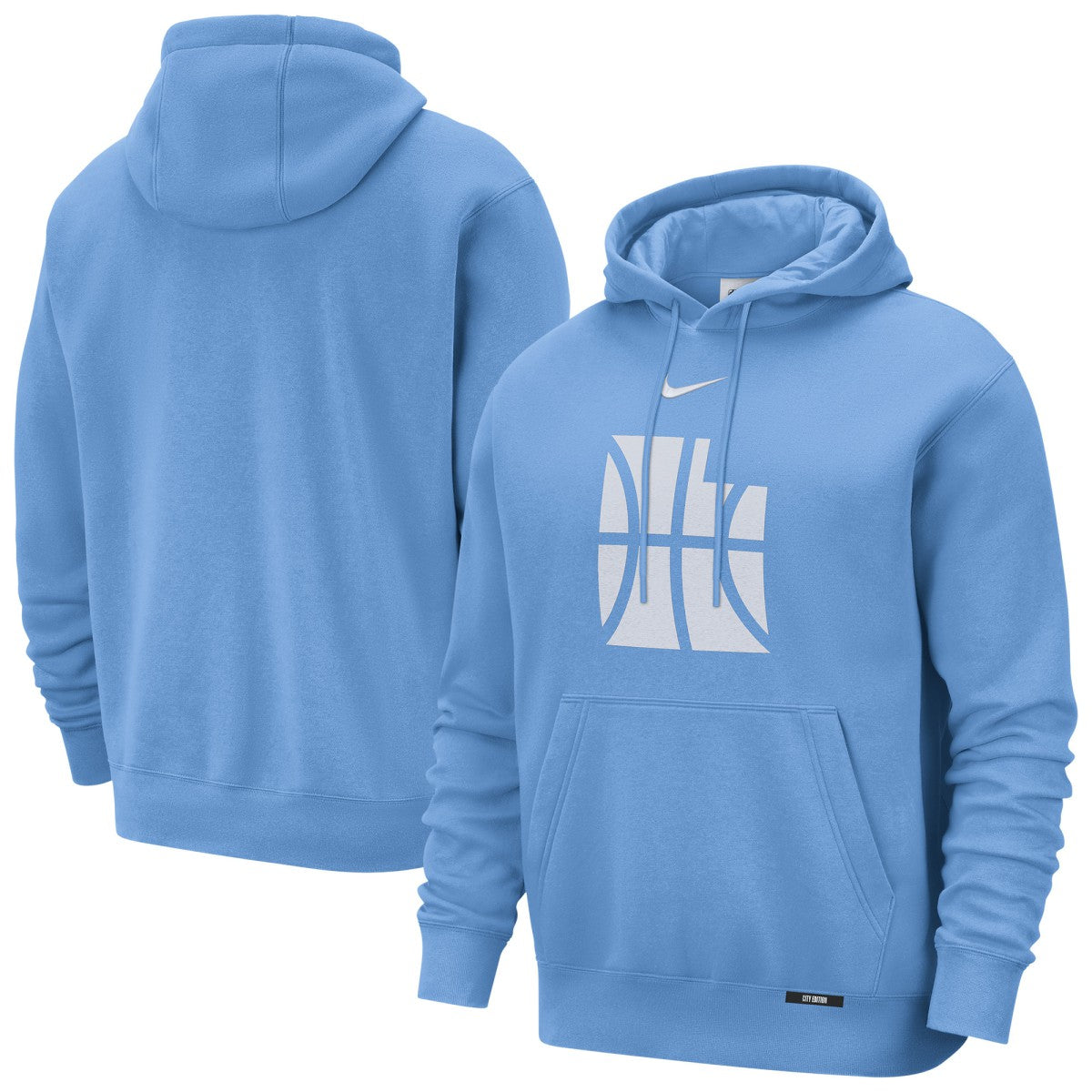 Utah Jazz 2025/26 City Edition Essential Logo Remix Hoodie Blue