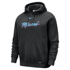 Miami Heat 2025/26 City Edition Essential Remix Club Hoodie Black