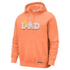 Cleveland Cavaliers 2025/26 City Edition Essential Remix Club Hoodie Orange