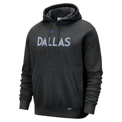 Dallas Mavericks 2025/26 City Edition Essential Remix Club Hoodie Black