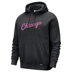 Chicago Bulls 2025/26 City Edition Essential Remix Club Hoodie Black