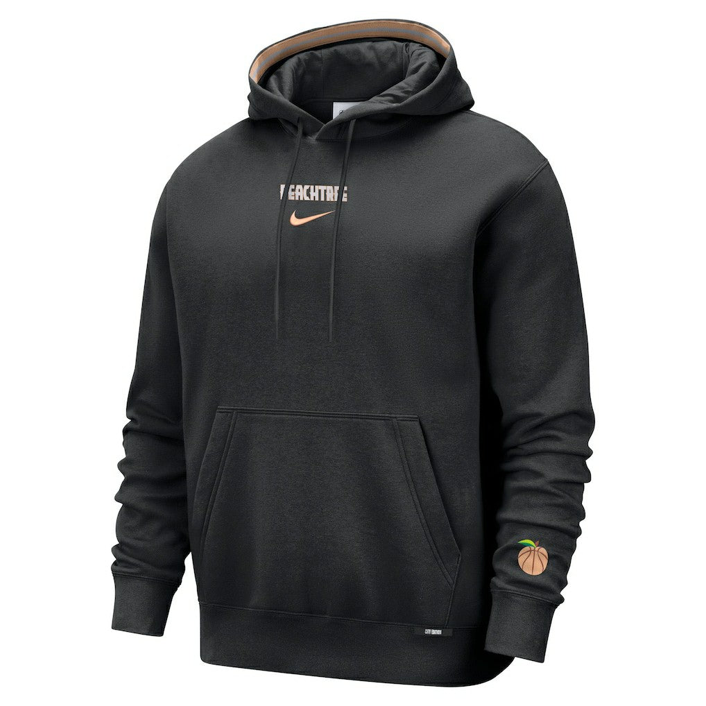 Atlanta Hawks 2025/26 City Edition Courtside Remix Premium Hoodie Black