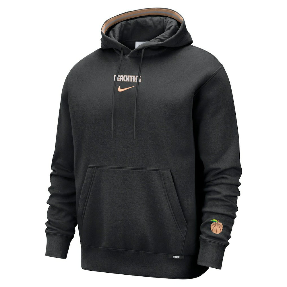 Atlanta Hawks 2025/26 City Edition Courtside Remix Premium Hoodie Black