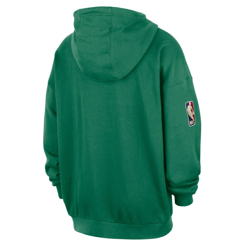 Dallas Mavericks Classic Edition Hardwood Classics Premium Club Heavyweight Fleece Hoodie Green