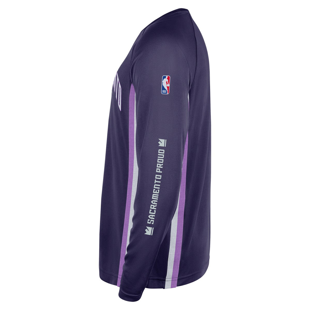 Sacramento Kings 2025/26 City Edition Authentic Pregame Dri-FIT Long Sleeve Shooting T-Shirt Purple
