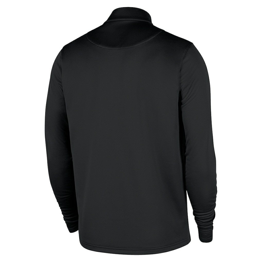 Brooklyn Nets 2025/26 City Edition Remix Authentic Coaches Dri-FIT Half-Zip Top Black