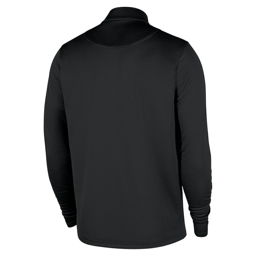 New Orleans Pelicans 2025/26 City Edition Remix Authentic Coaches Dri-FIT Half-Zip Top Black