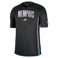 Memphis Grizzlies Classic Edition Hardwood Classics Authentic Game Shooting Dri-FIT Raglan T-Shirt Black