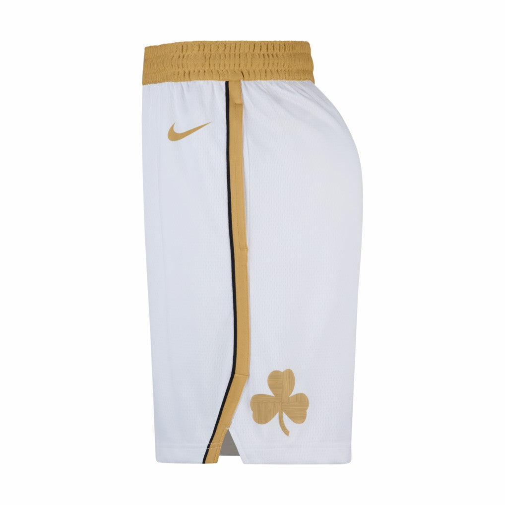 Boston Celtics 2025/26 City Edition Remix Dri-FIT Swingman Shorts White