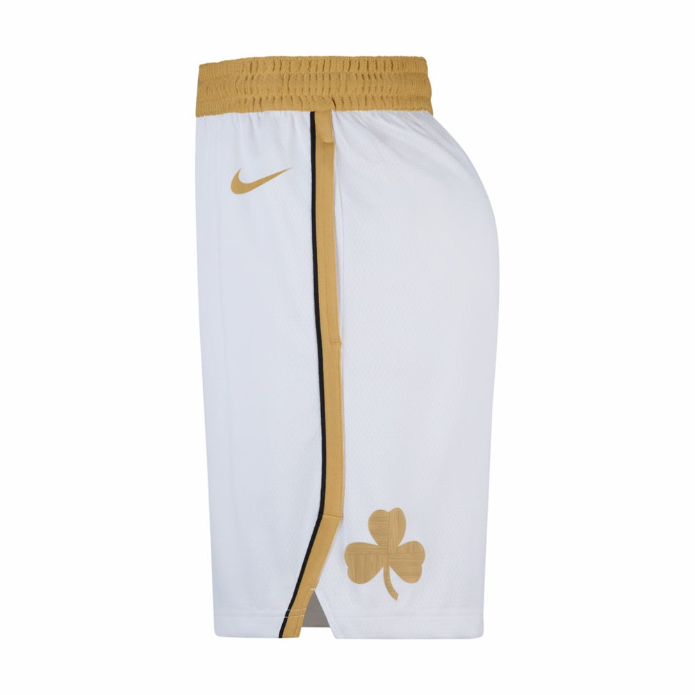Boston Celtics 2025/26 City Edition Remix Dri-FIT Swingman Shorts White