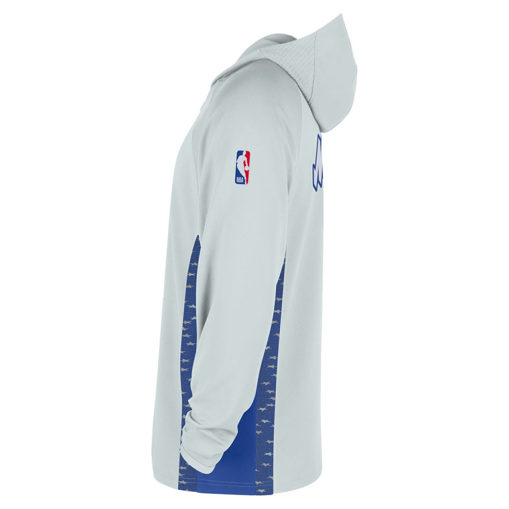 Orlando Magic 2025/26 City Edition Remix Authentic On-Court Quarter-Zip Dri-FIT Hooded Jacket Silver