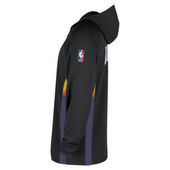 Phoenix Suns 2025/26 City Edition Remix Authentic On-Court Quarter-Zip Dri-FIT Hooded Jacket Black