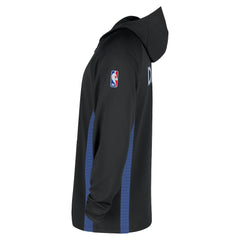 Dallas Mavericks 2025/26 City Edition Remix Authentic On-Court Quarter-Zip Dri-FIT Hooded Jacket Black