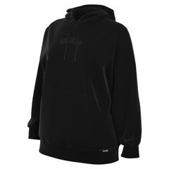 Brooklyn Nets Women's 2025/26 City Edition Remix Premium Fleece Hoodie Black