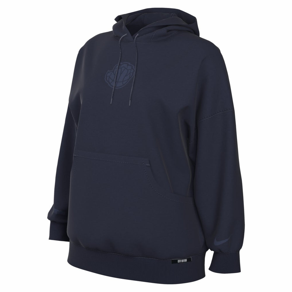 Memphis Grizzlies Women's 2025/26 City Edition Remix Premium Fleece Hoodie Navy