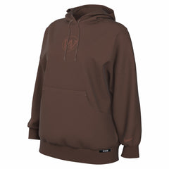 Golden State Warriors Women's 2025/26 City Edition Remix Premium Fleece Hoodie Brown