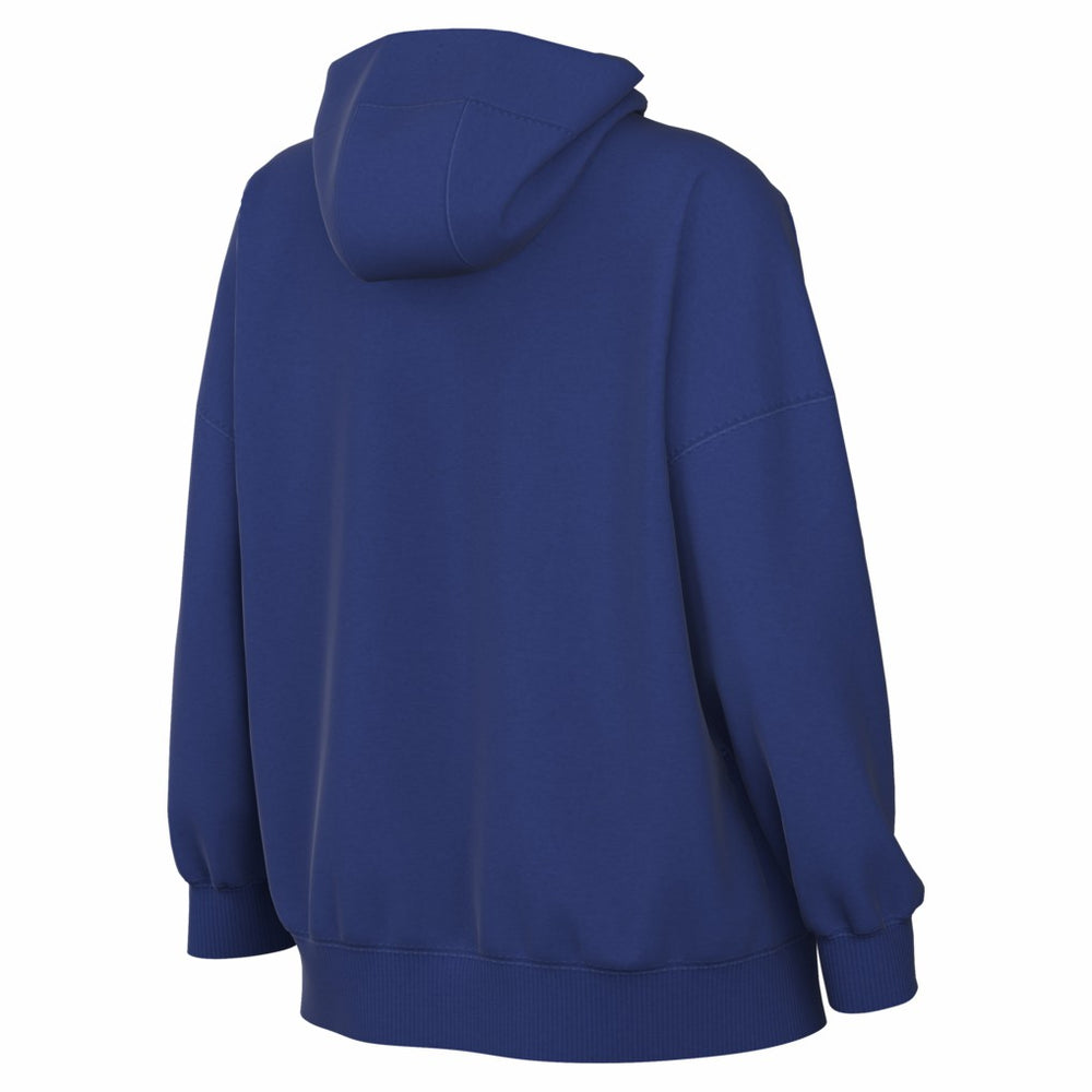 New York Knicks Women's 2025/26 City Edition Remix Premium Fleece Hoodie Blue