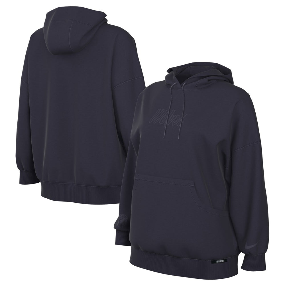 Minnesota Timberwolves Women's 2025/26 City Edition Remix Premium Fleece Hoodie Purple