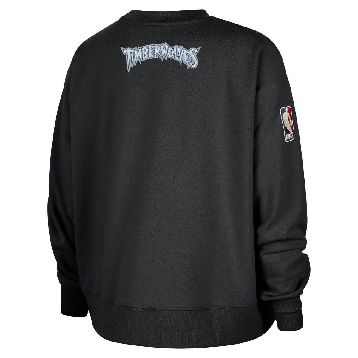 Minnesota Timberwolves Women's Classic Edition Hardwood Classics Premium Phoenix Fleece Sweatshirt Black