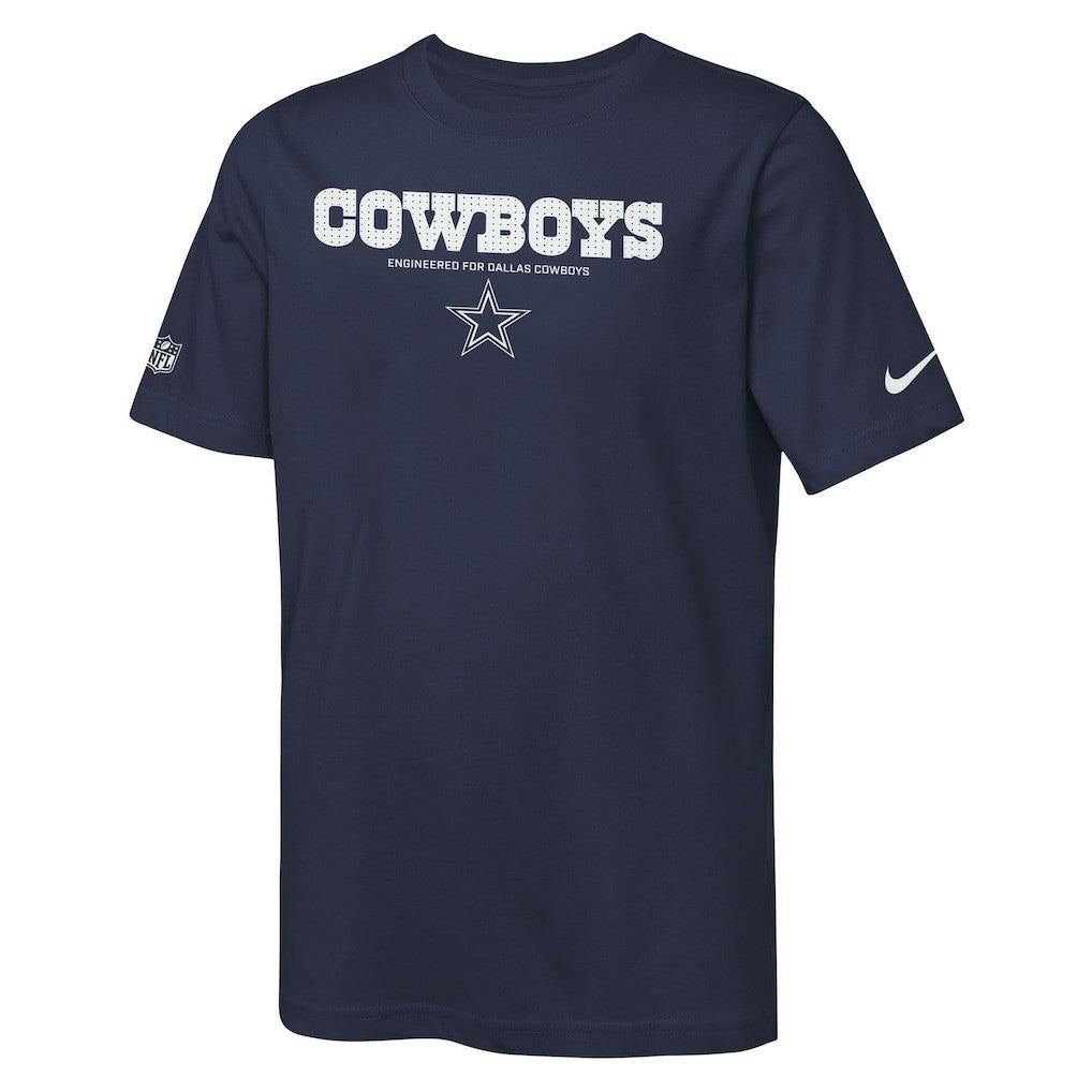 Dallas Cowboys Youth Sideline Team Issue T-Shirt Navy