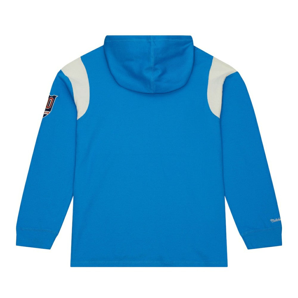 NHL New York Rangers Centennial Lightweight Thermal Hoodie - Blue/White