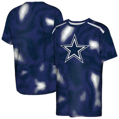 Dallas Cowboys Outerstuff Youth End Zone Dri-Tek T-Shirt Navy