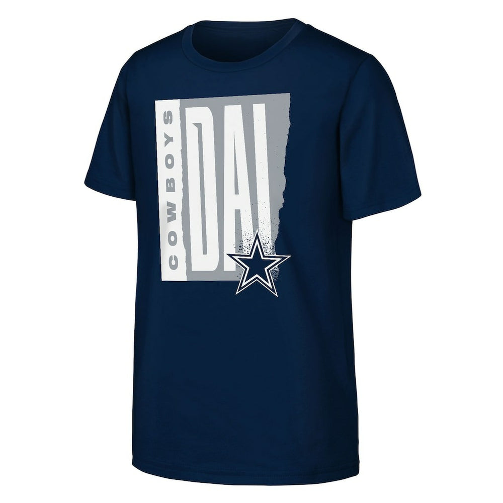 Dallas Cowboys Outerstuff Youth Tear It Up T-Shirt Navy