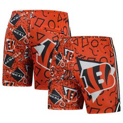 Cincinnati Bengals Chubbies Mesh Shorts Orange