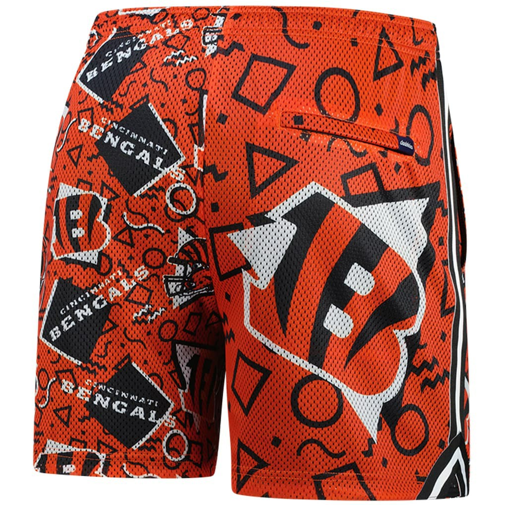 Cincinnati Bengals Chubbies Mesh Shorts Orange