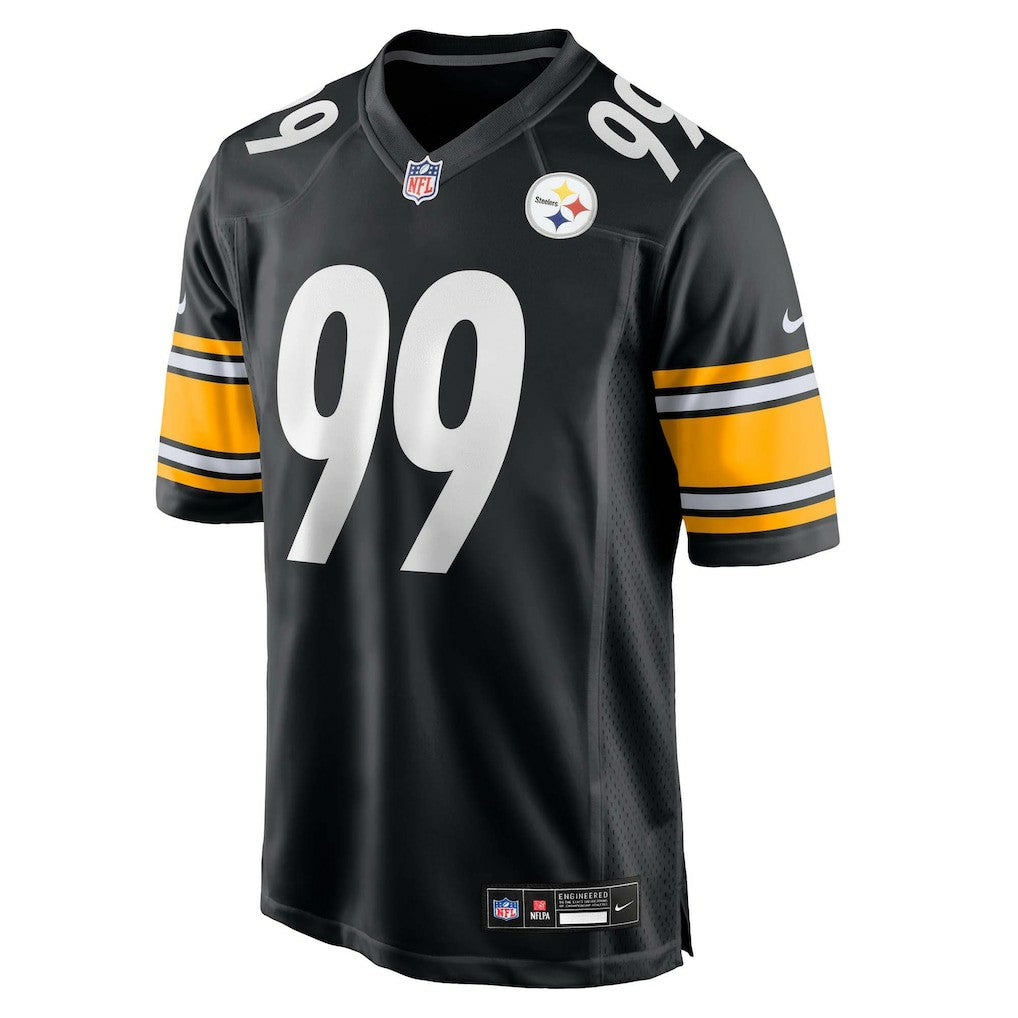 Derrick Harmon Pittsburgh Steelers 2025 NFL Draft First Round Pick Game Jersey Black