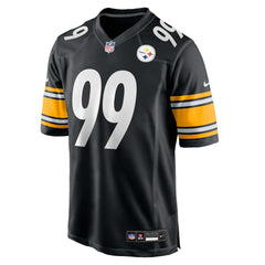 Derrick Harmon Pittsburgh Steelers 2025 NFL Draft First Round Pick Game Jersey Black