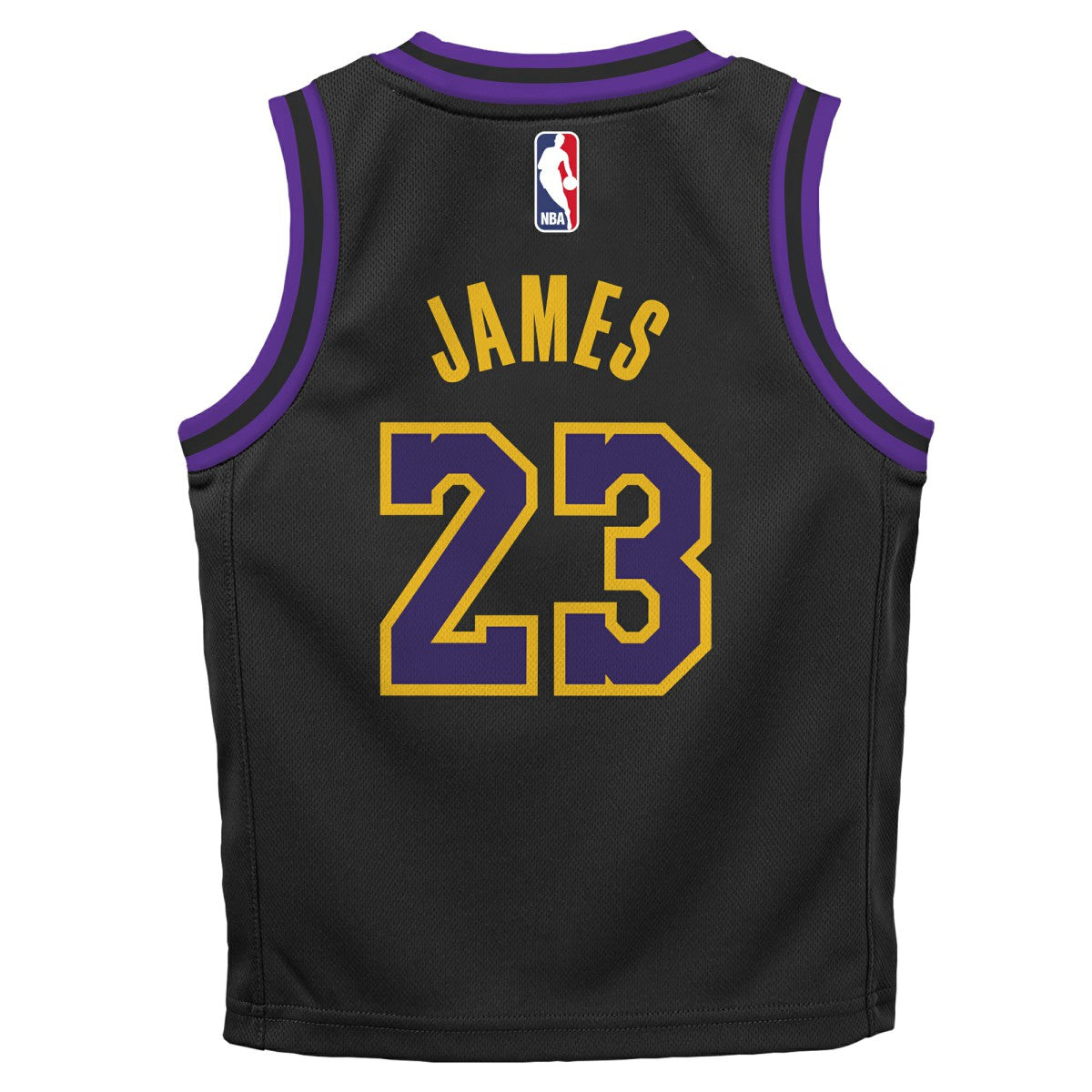 LeBron James Los Angeles Lakers Preschool 2025/26 City Edition Swingman Jersey Black