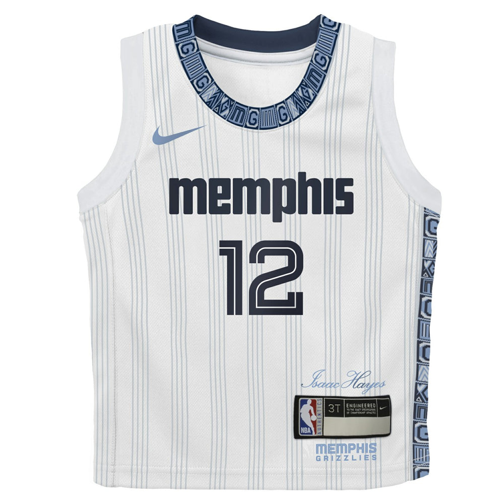 Ja Morant Memphis Grizzlies Preschool 2025/26 City Edition Swingman Jersey White