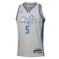 Paolo Banchero Orlando Magic Youth 2025/26 City Edition Swingman Jersey Silver