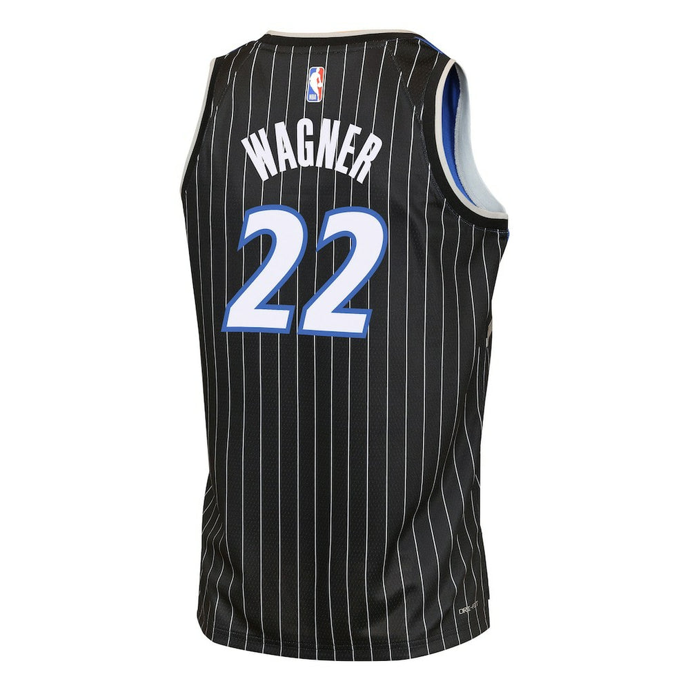 Franz Wagner Orlando Magic Jordan Brand Youth Swingman Jersey Statement Edition Black