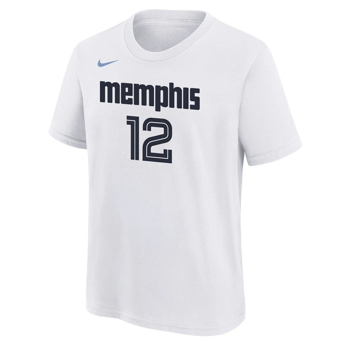 Ja Morant Memphis Grizzlies Youth 2025/26 City Edition Name & Number T-Shirt White