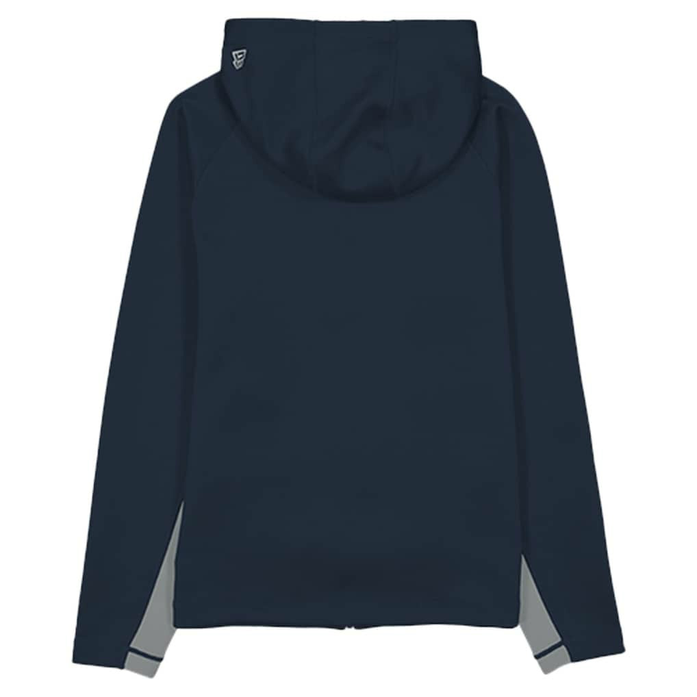 Dallas Cowboys New Era Combine Authentic Raglan Scuba Full-Zip Hoodie Navy