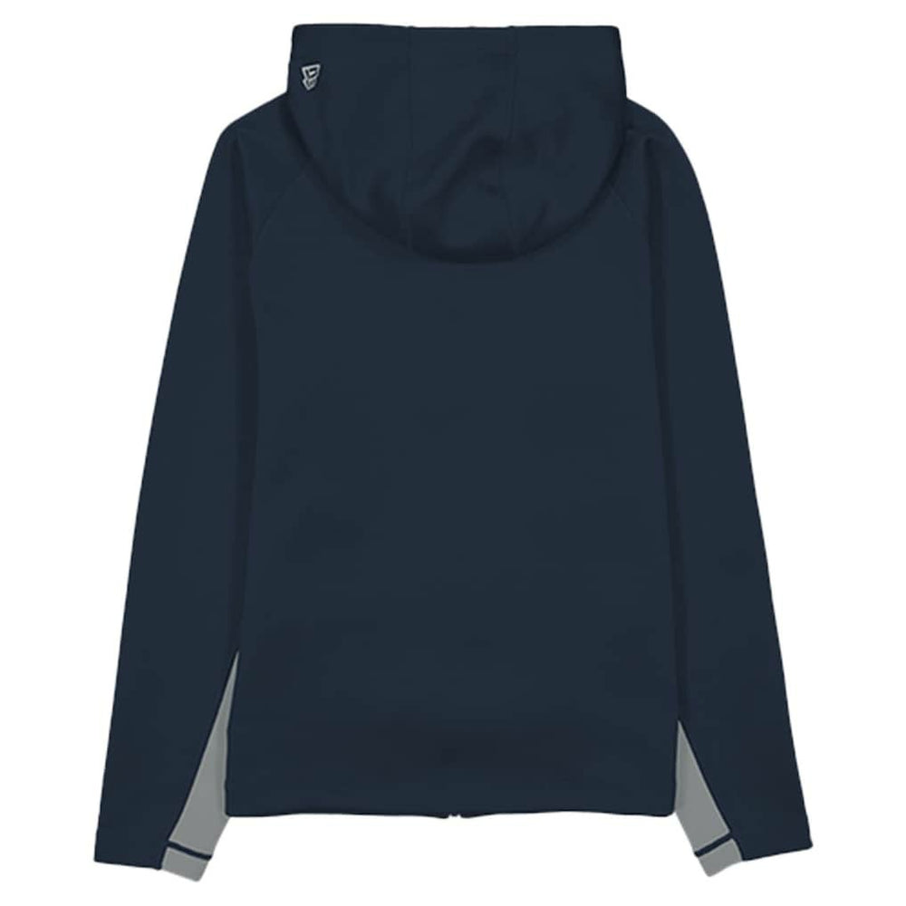Dallas Cowboys New Era Combine Authentic Raglan Scuba Full-Zip Hoodie Navy