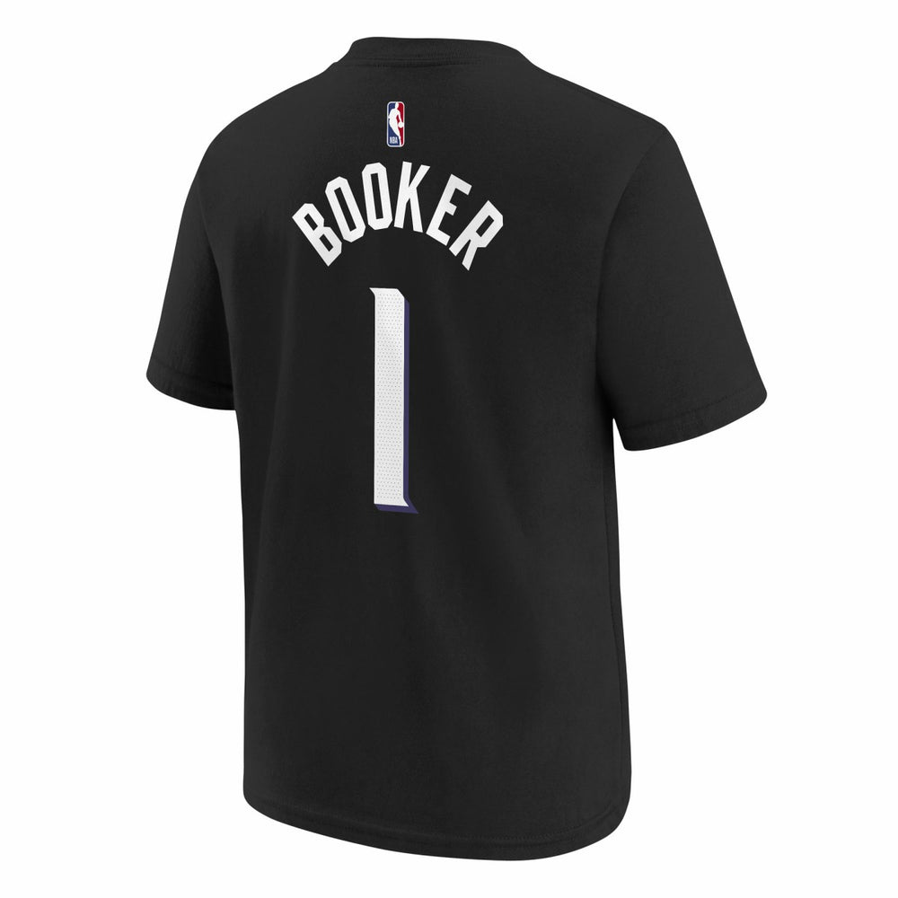 Devin Booker Phoenix Suns Jordan Brand Youth Statement Edition Name & Number T-Shirt Black
