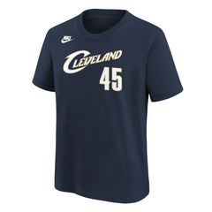 Donovan Mitchell Cleveland Cavaliers Youth Name & Number T-Shirt Classic Editi- Navy