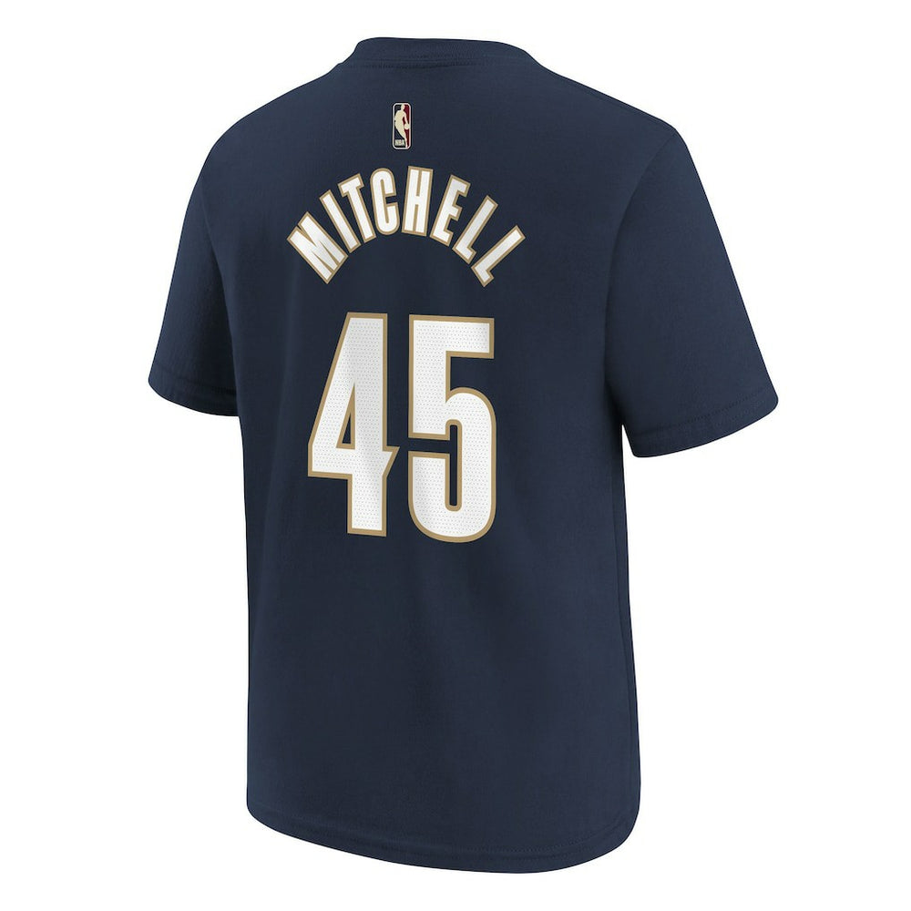 Donovan Mitchell Cleveland Cavaliers Youth Name & Number T-Shirt Classic Editi- Navy