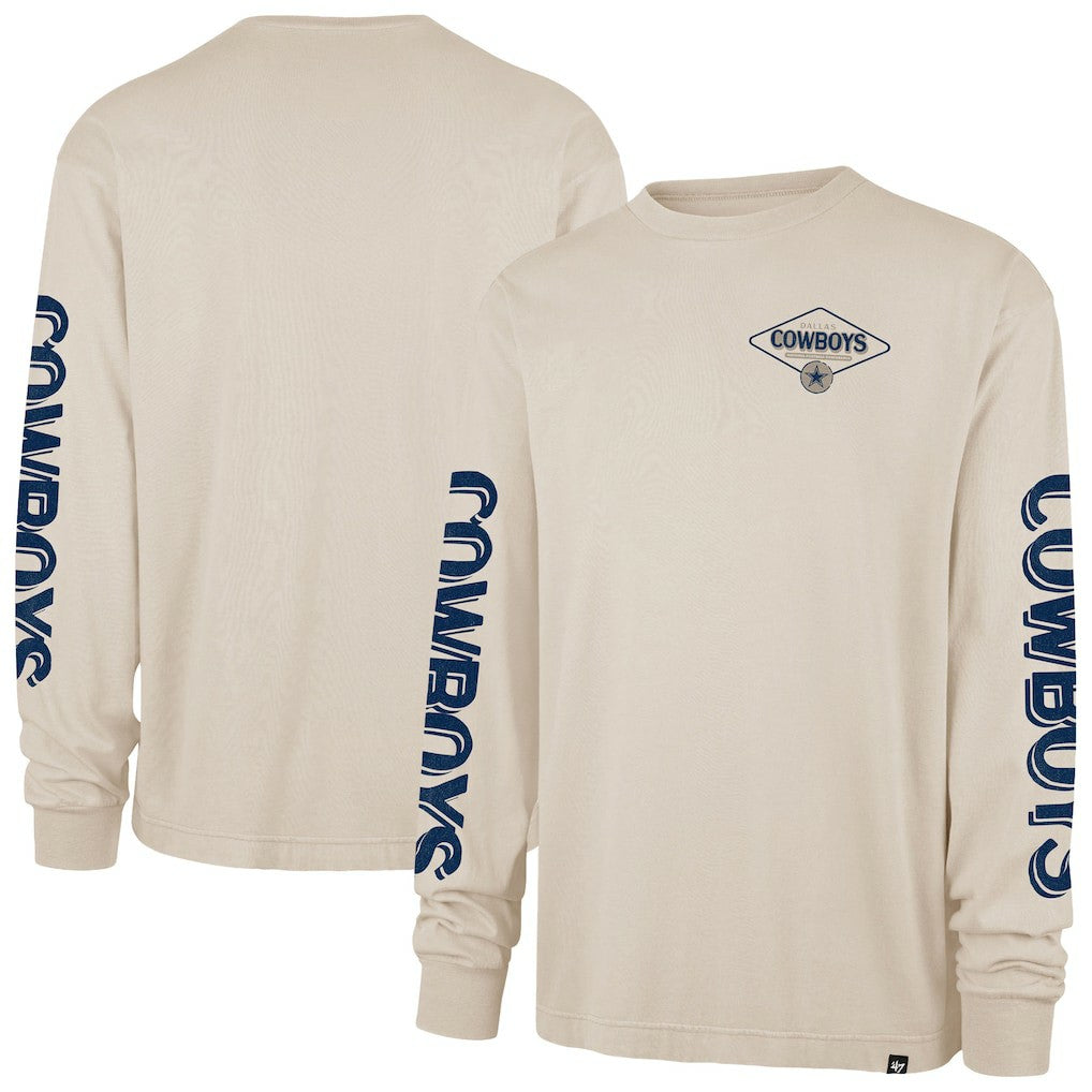 Dallas Cowboys '47 Cairn Ravine Foundation Long Sleeve T-Shirt Tan