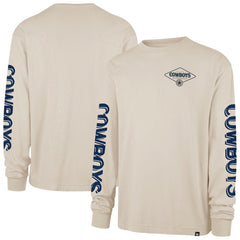 Dallas Cowboys '47 Cairn Ravine Foundation Long Sleeve T-Shirt Tan