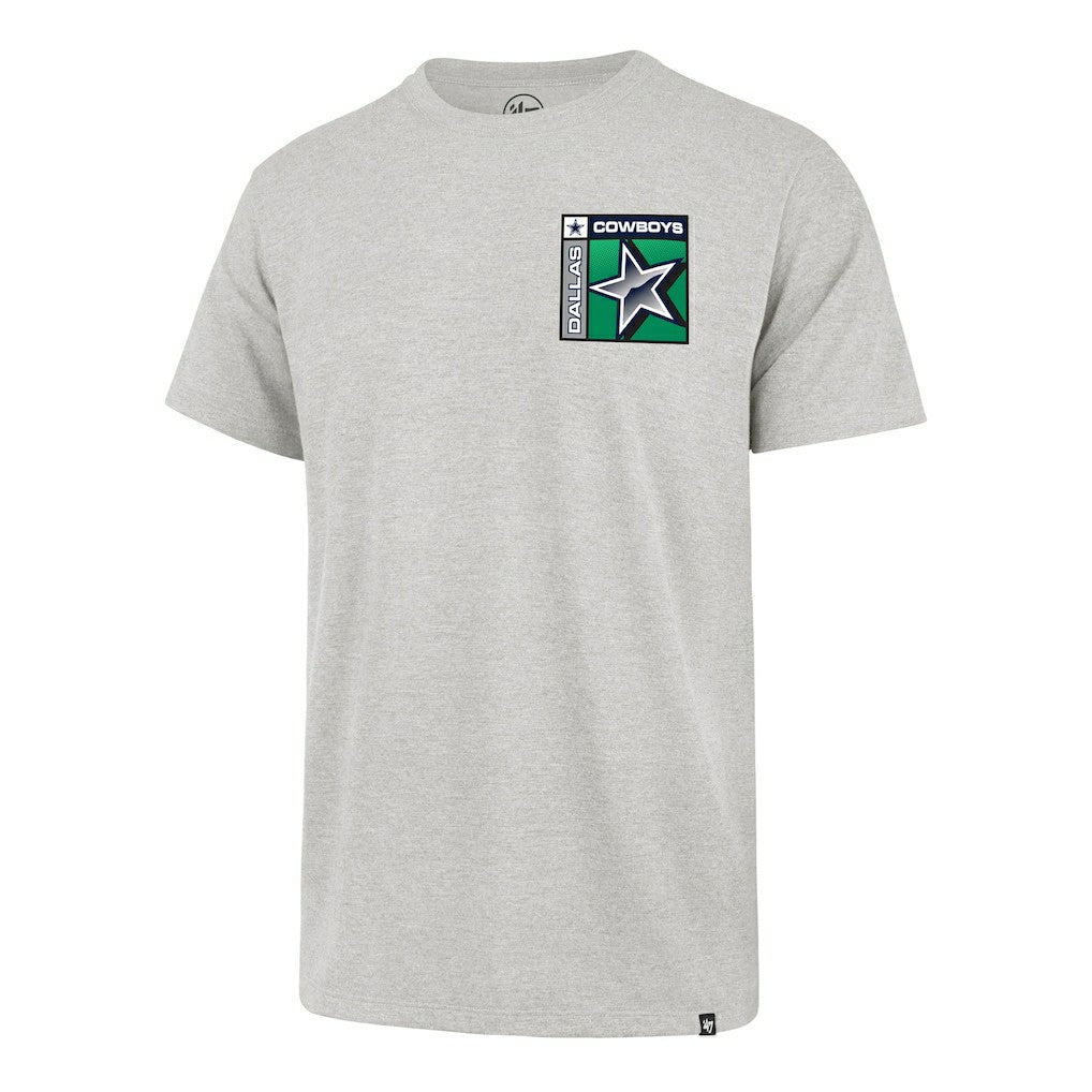 Dallas Cowboys '47 Chrome Plate Franklin T-Shirt Heather Gray