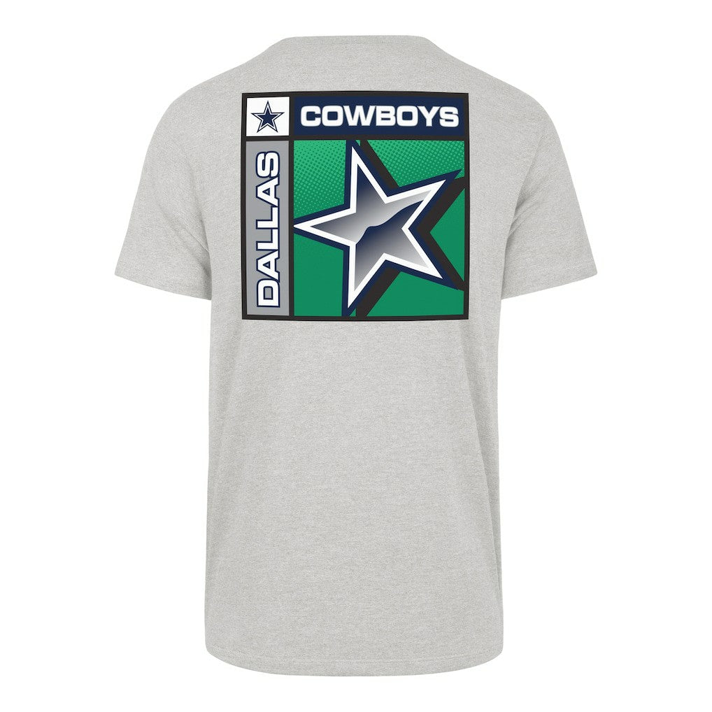 Dallas Cowboys '47 Chrome Plate Franklin T-Shirt Heather Gray