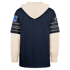 Dallas Cowboys '47 Split Zone Cornerback Duo Hoodie Navy