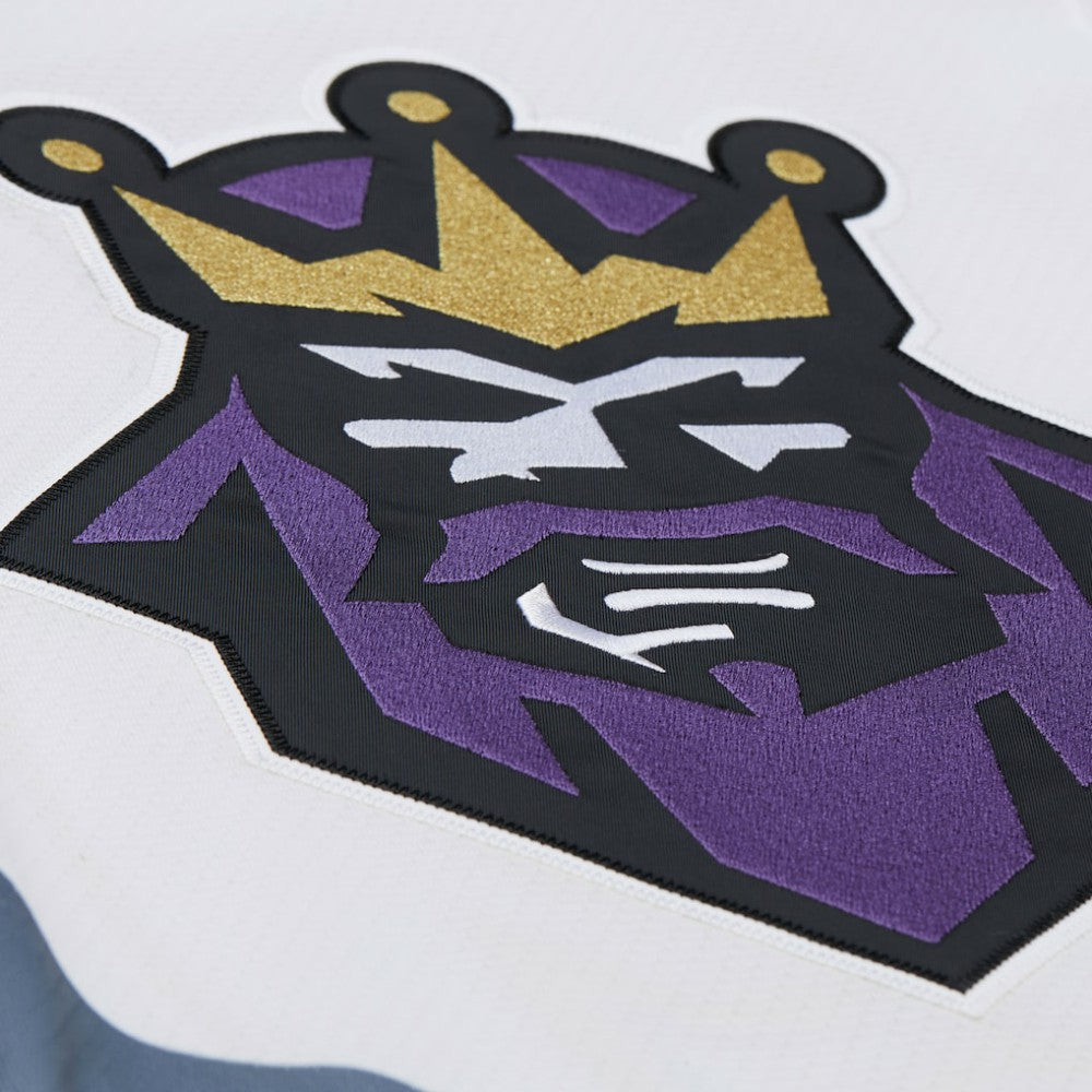 NHL Wayne Gretzky Los Angeles Kings Mitchell & Ness Big & Tall 1995-96 Blue Line 2.0 Jersey - White