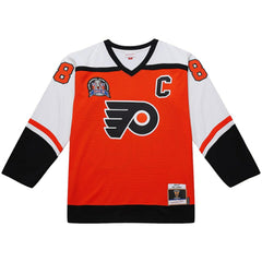 NHL Eric Lindros Philadelphia Flyers Mitchell & Ness Big & Tall 1996-97 Blue Line 2.0 Jersey - Orange