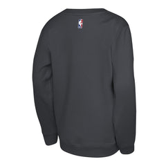 Minnesota Timberwolves Jordan Brand Youth Courtside Statement Edition Sweatshirt Gray